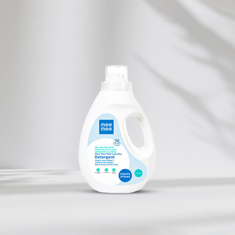 Mee Mee Mild Liquid Detergent labels