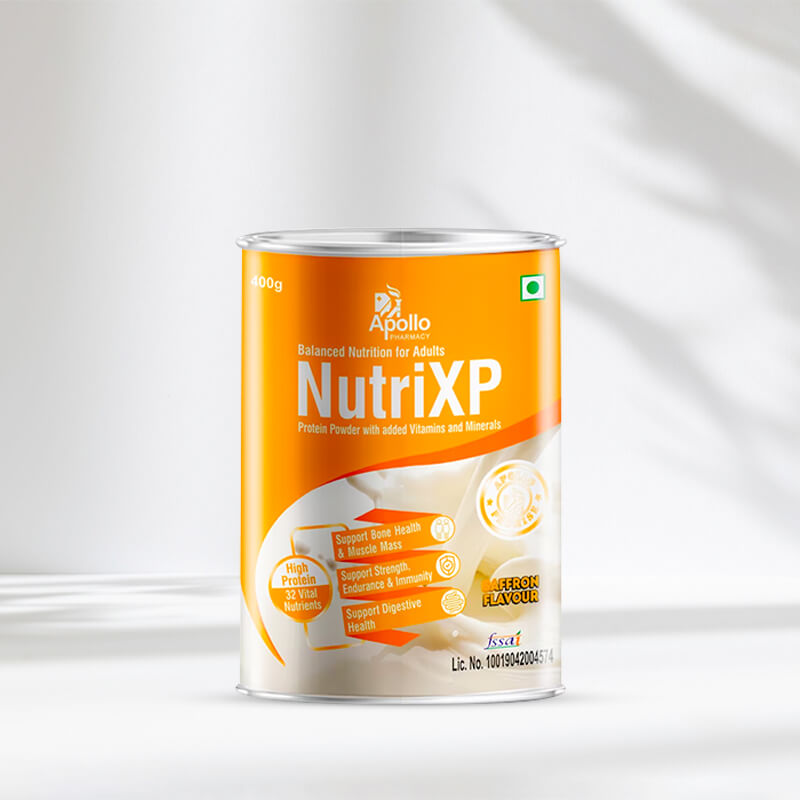 Apollo Phrmacy NutriXP labels