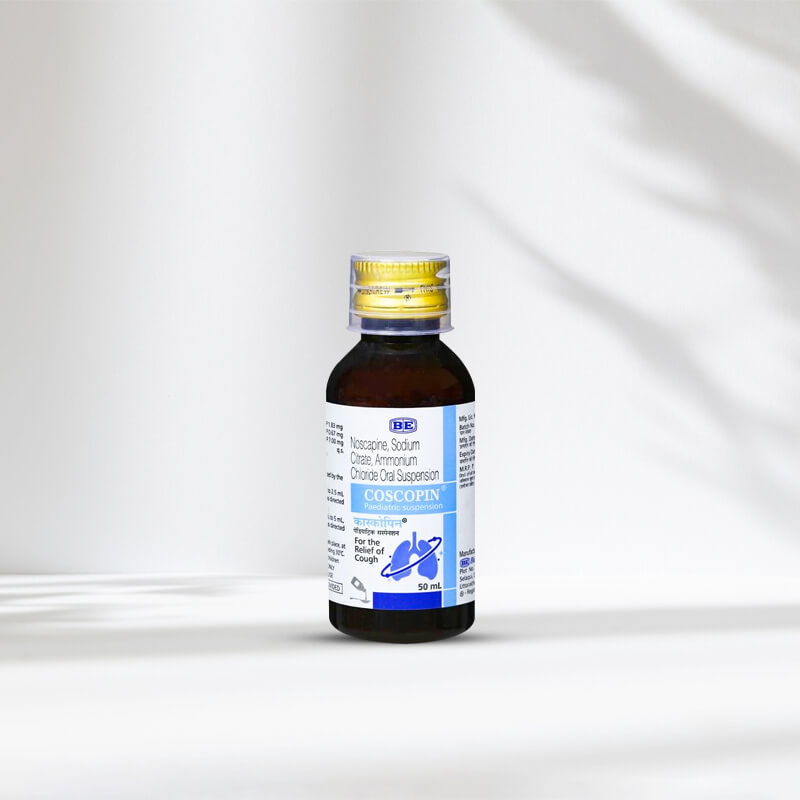 Coscopin Paediatric labels