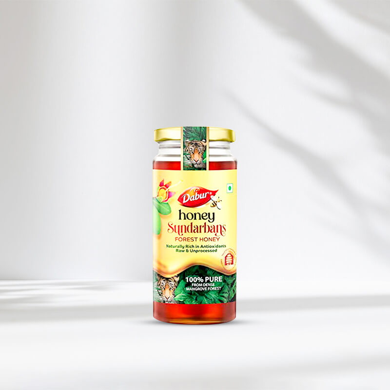 Dabur Honey Sundarbans Forest Honey labels manufacturers